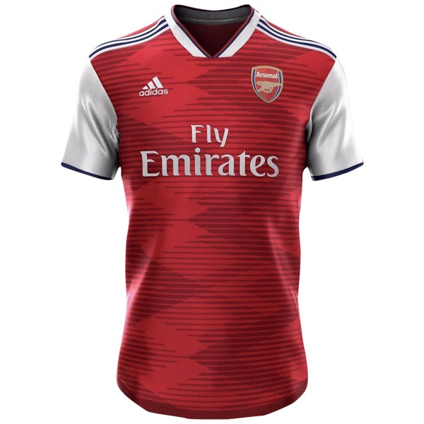 Tailandia Camiseta Arsenal Primera equipación 2019-2020 Blanco Rojo